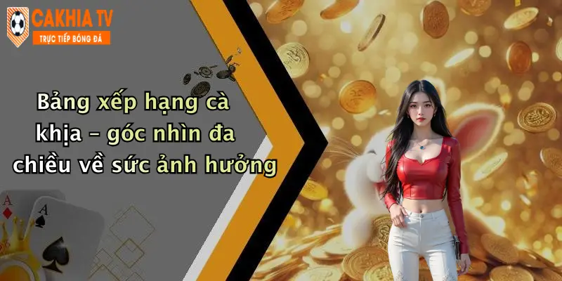 Bảng xếp hạng cà khịa – góc nhìn đa chiều về sức ảnh hưởng