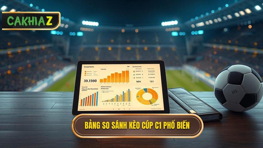 Bảng so sánh các loại kèo phổ biến tại Cúp C1