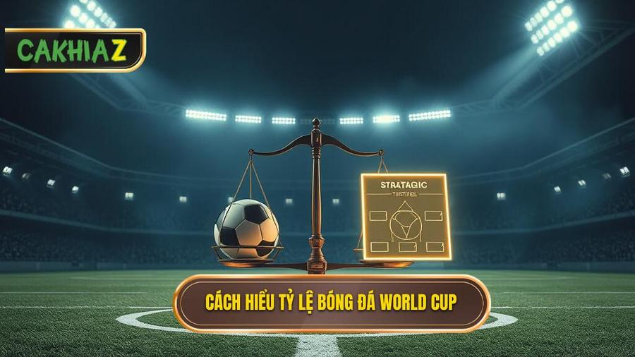 Hiểu đúng về tỷ lệ bóng đá World Cup