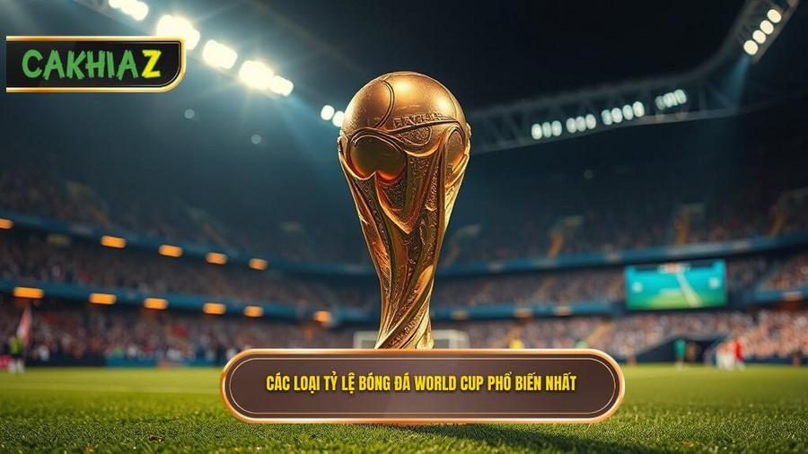 Các loại tỷ lệ bóng đá World Cup phổ biến nhất