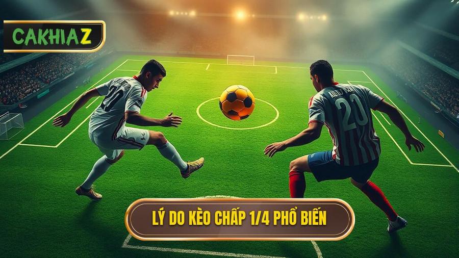 Tại sao Kèo chấp 1/4 (0.25) lại cực kỳ phổ biến?