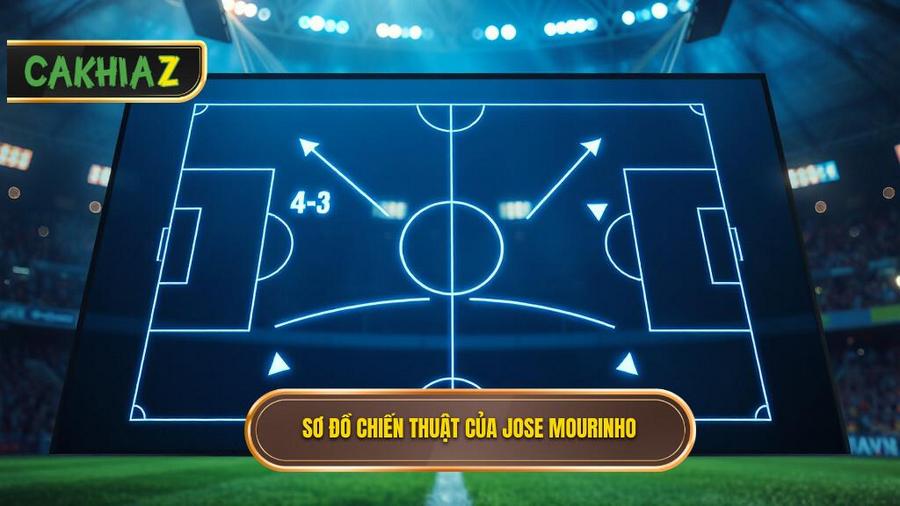 Cấu Trúc Đội Hình Trong Chiến Thuật Jose Mourinho