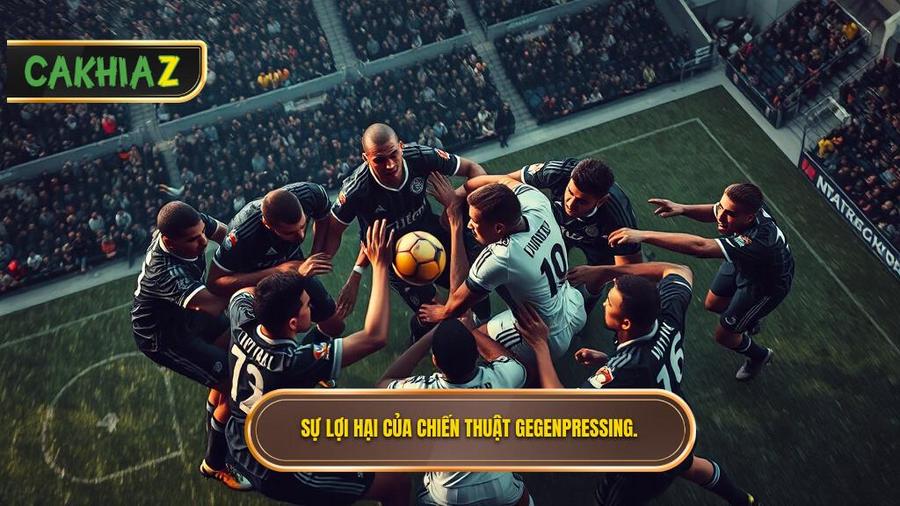 Tại sao chiến thuật Gegenpressing lại đáng sợ?