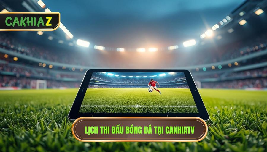 1. Lịch thi đấu bóng đá tại CakhiaTV