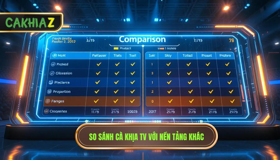 3. So sánh Cà Khịa TV với nền tảng khác